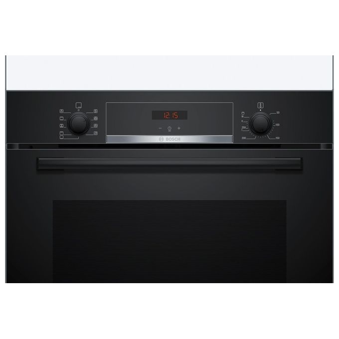 Bosch HBA534BB3 Serie 4 Forno da incasso Elettrico 71 L Classe A+ 7 Funzioni HotAir 3D EcoClean (60x60x55 cm) colore Nero