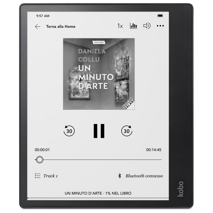 Kobo N605-KU-BK-K-BU Elipsa 2E eReader Touch 10,3'' E Ink 32 GB Wi-Fi Bluetooth Stylus 2 inclusa colore Nero