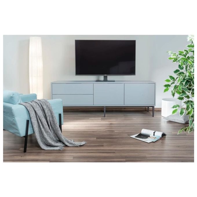 Hama 00220867 Supporto TV da Terra Girevole e Regolabile in Altezza Fino a 65'' Portata Massima 40 Kg Compatibile VESA 200x200 - 600x400 colore Nero