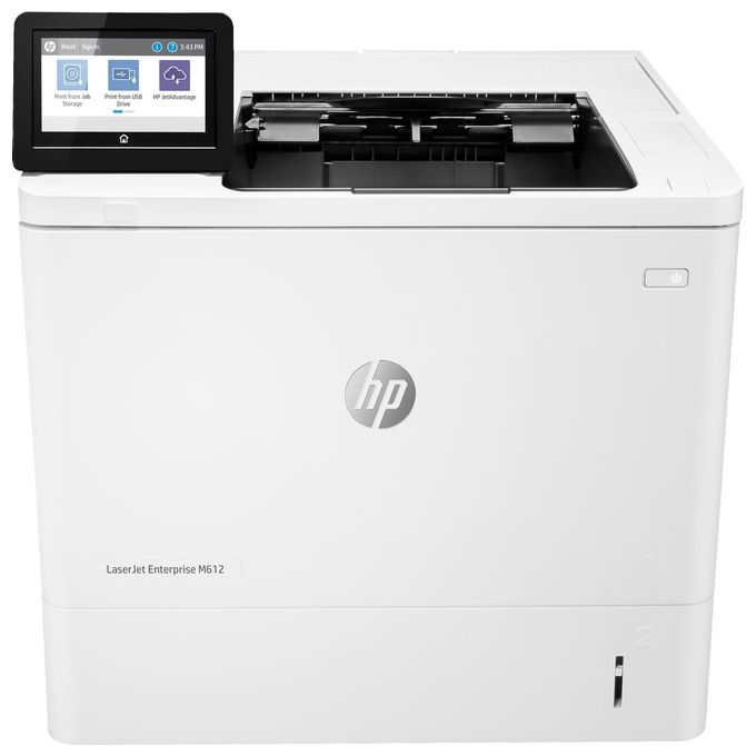 HP 7PS86A M612dn Stampante Laser Monocromatica A4 71 ppm Stampa Fronte Retro Automatica con Display Touch 10,9 cm colore Bianco