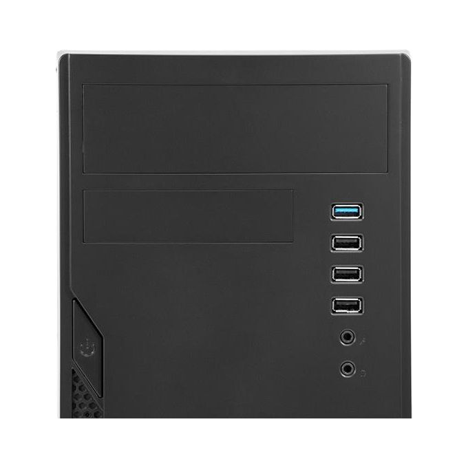 ADJ 200-00048 Case Mid-Tower con Alimentatore 500 W 3 USB 2.0 1 USB 3.0 colore Nero