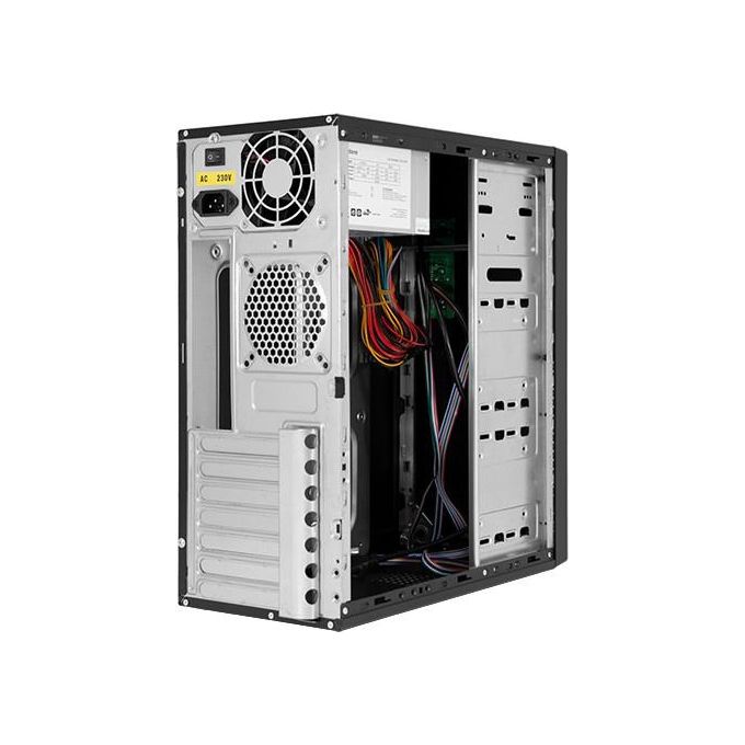 ADJ 200-00048 Case Mid-Tower con Alimentatore 500 W 3 USB 2.0 1 USB 3.0 colore Nero