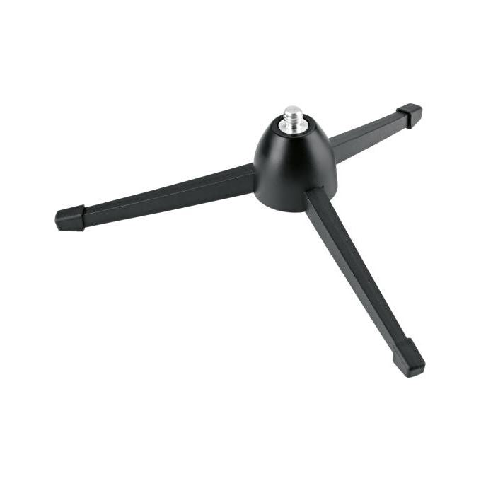 Konig and Meyer 23105 Supporto per Microfono da Tavolo con Filetto da 3-8'' Nero