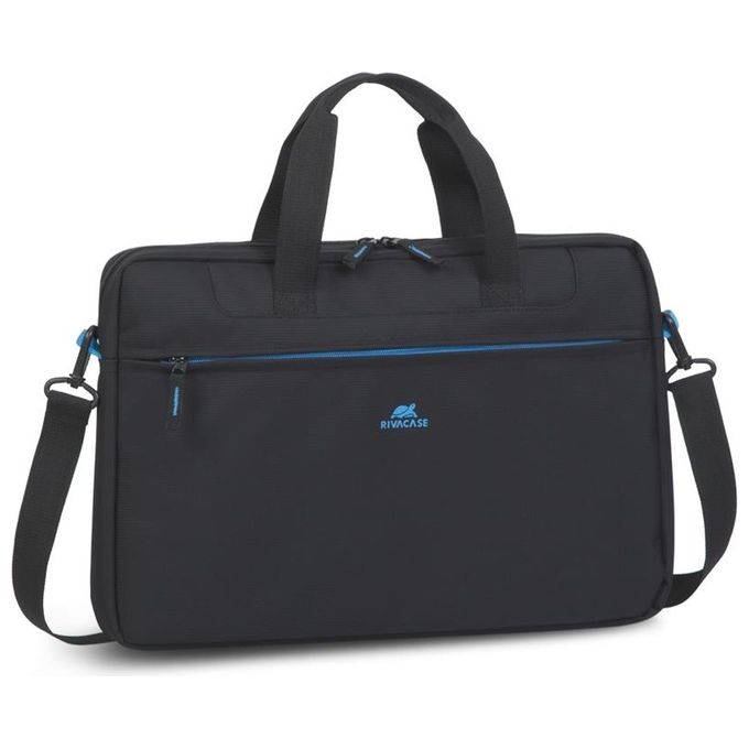 Rivacase Borsa da Corriere 8037 per Laptop 15.6 Pollici Nero in Poliestere