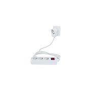 Rev Presa Multipla Powersplit 2mt con Schalter Bianco