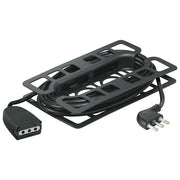 Bticino Prolunga domestica 2P+T 3x0,75mmq lunghezza 3m con spina e presa 2P+T 10A - colore nero