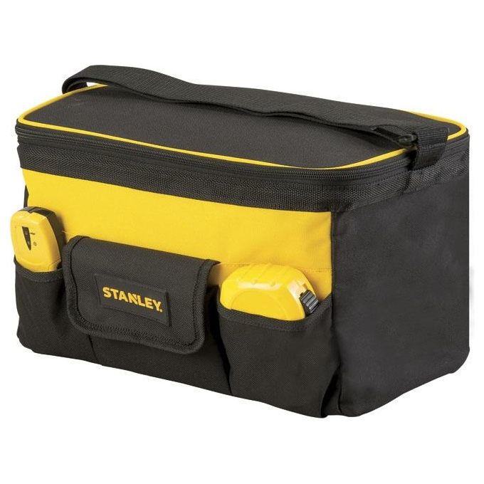 Stanley STST1-73615 Bauletto Porta Attrezzi Multiuso 14'' Poliestere 600x600 Den 14L 15Kg Tracolla Integrata Multi Tasche