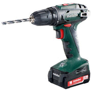 Metabo BS 14,4V Trapano Avvitatore a Batteria 2X14,4V-2Ah Ioni di Litio con Caricatore SC 60 Plus