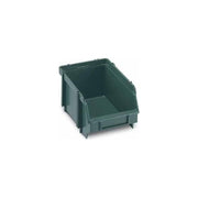 Terry Contenitore Unionbox 1000484 Verde Scuro Modulare in Polipropilene con Portaetichetta