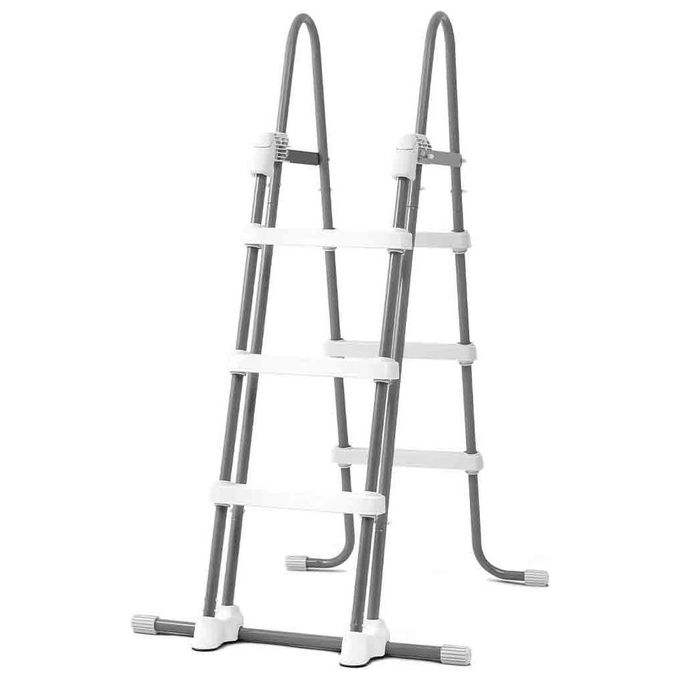 Intex 10031 Scala doppia di sicurezza per piscina 107 cm colore: grigio