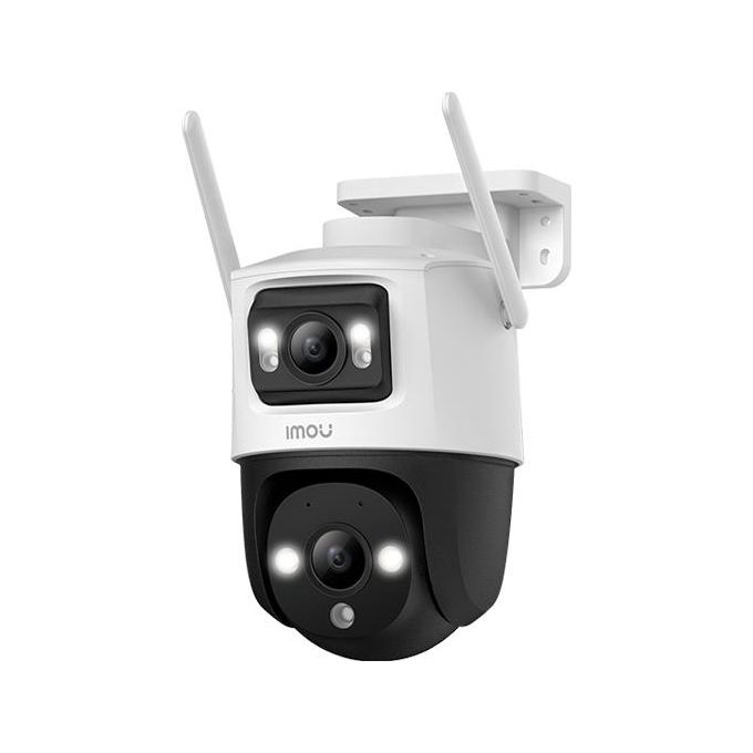 Imou IPC-S7XP-6M0WED Cruiser Dual Telecamera IP PTZ Esterno 6MP Doppio Obiettivo Wi-Fi 6 Visione Notturna IP66 colore Bianco
