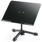 KandM 12140-000-55 Supporto da Tavolo Universale in Acciaio e Alluminio Pieghevole con Treppiede colore Nero
