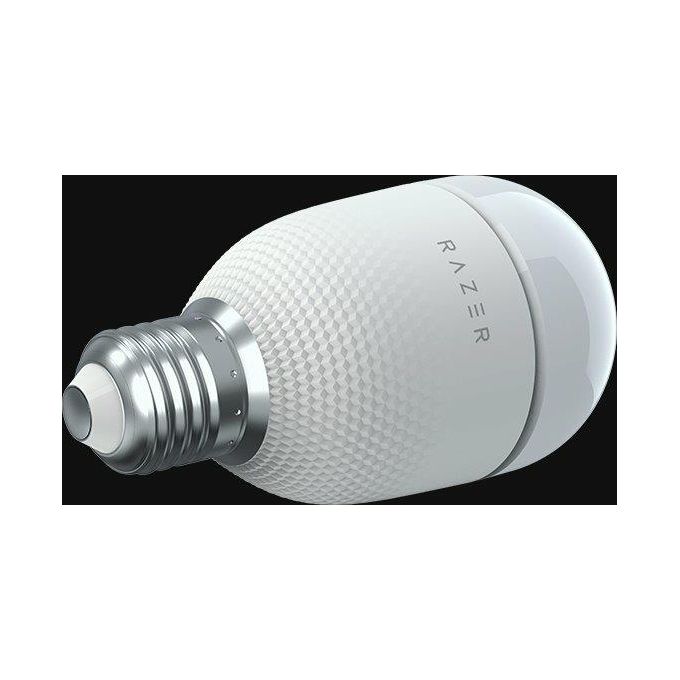 Razer RZ43-04250200-R3GC Aether Lampadina Smart LED RGB Chroma E27 9W 800lm Wi-Fi Bluetooth Matter colore Bianco