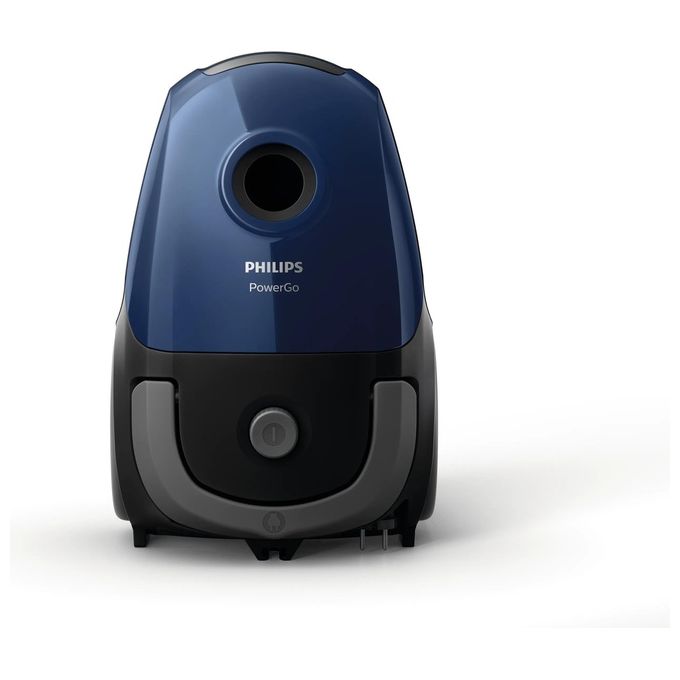 Philips FC8240-09 PowerGo Aspirapolvere a Traino con Sacco 3 L 900 W 77 dB colore Blu
