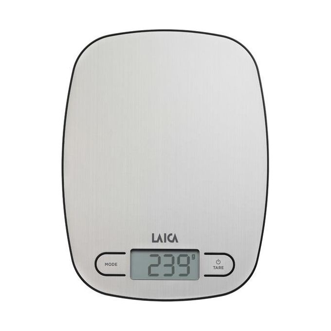 Laica Bilancia Elettronica da Cucina 5Kg in Acciaio