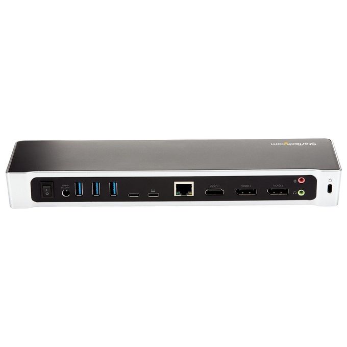 Startech Dock per Triplo Monitor 4k Usb-c con 5x Porte Usb 3.0