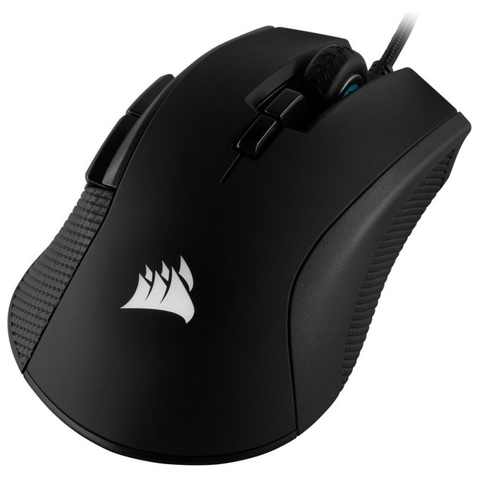 Corsair Ironclaw Rgb Fps-Moba Mouse Gaming Ottico Sensore 18000 Dpi Retroilluminazione Rgb Led Nero