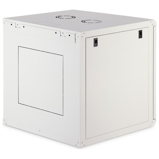 Digitus Armadio Rack 19'' 12 Unita' da Muro 638x600x600 Grigio Porta Vetro