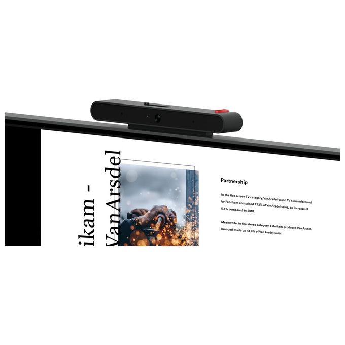 Lenovo 12N8GAT1EU ThinkCentre Tiny-In-One 22 Gen 5 Monitor PC 54,6 cm (21,5'') Full HD IPS LED con Webcam e Hub USB 3.2 colore Nero