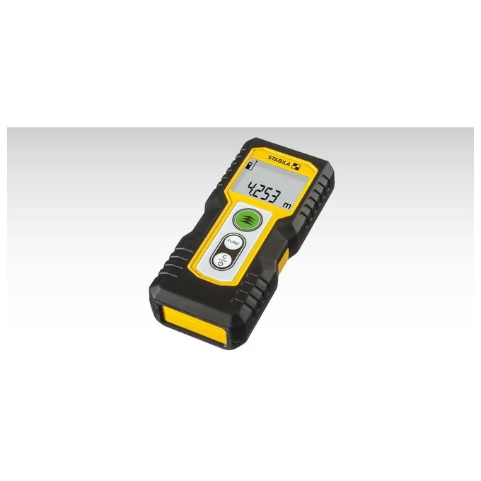 STABILA 18816 LD 220 Misuratore di Distanza Laser Portata 30 m Precisione ±3 mm IP54 colore Nero