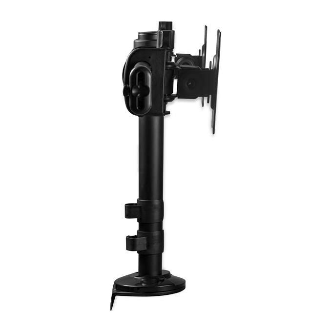 Startech Braccio per Doppio Monitor da Scrivania fino a 27'' Barra Trasversale Supporto con Morsetto