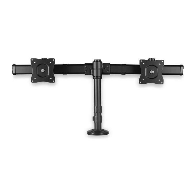 Startech Braccio per Doppio Monitor da Scrivania fino a 27'' Barra Trasversale Supporto con Morsetto