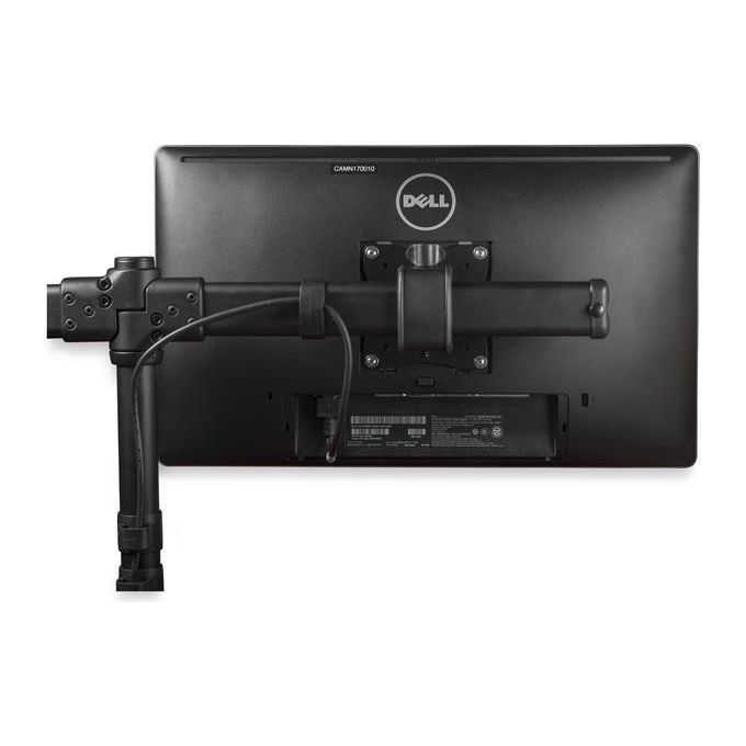 Startech Braccio per Doppio Monitor da Scrivania fino a 27'' Barra Trasversale Supporto con Morsetto