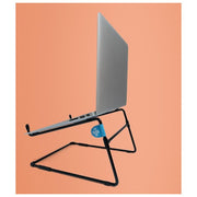 R-Go Tools RGOSC020BL Supporto per Laptop Steel Office Adatto per 10-22 Pollici Capacita' 5 Kg Colore Nero