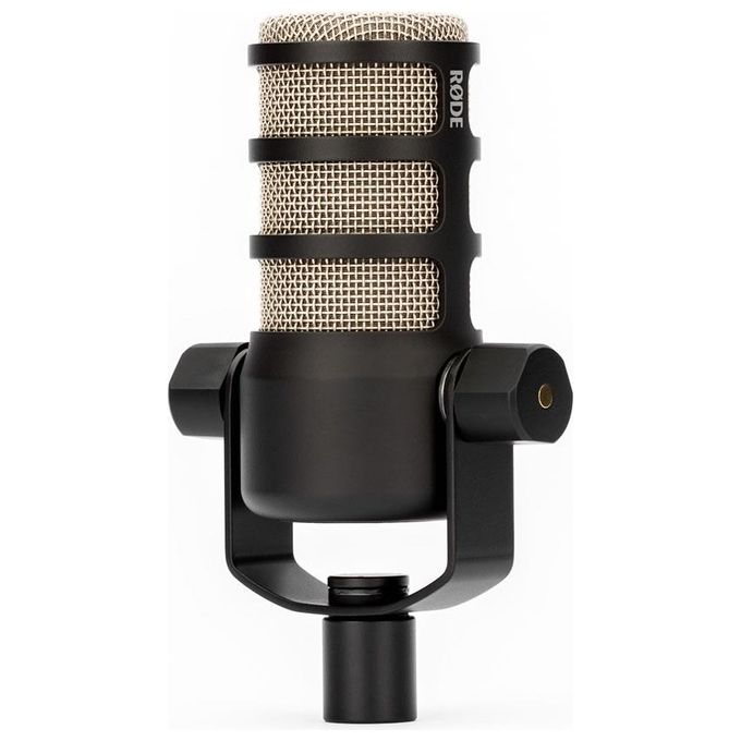 RØDE PODMIC PodMic Microfono Dinamico Cardioide XLR per Podcast e Streaming colore Nero
