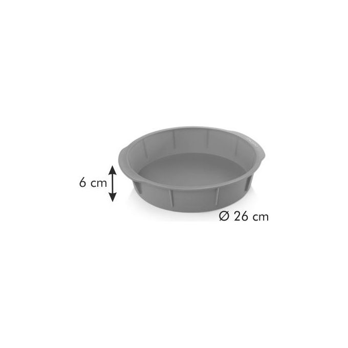 Tescoma Stampo Silicone Tondo 26cm Delicia