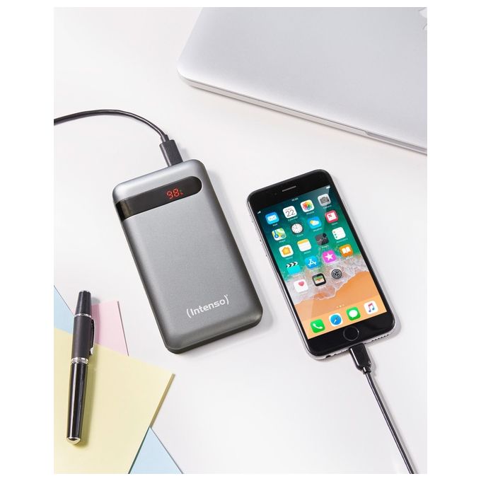 Intenso Powerbank PD10000 Power Delivery 10000mAh Nero