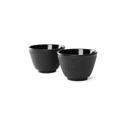 Bredemeijer 2 Tazzine Jang 78x53mm in Ghisa Nero