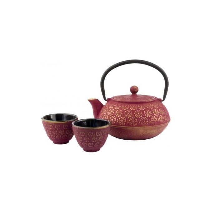Bredemeijer Teiera Set Regalo Rosa-Oro Compreso di Filtri