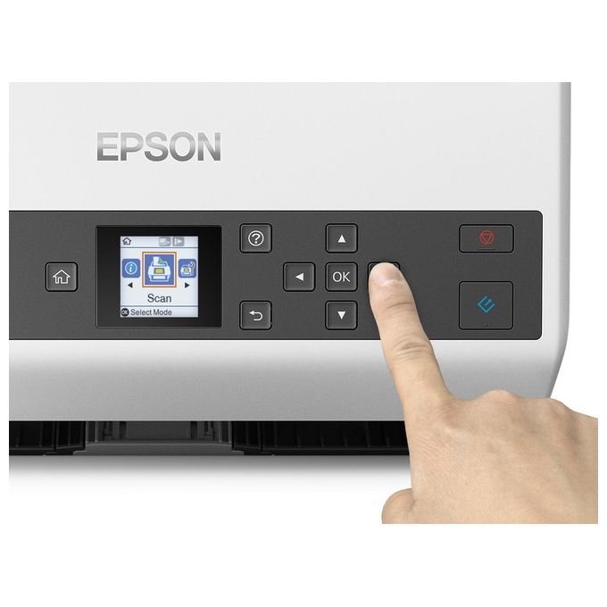 Epson B11B251401 WorkForce DS-970 Scanner Documenti A4 ADF 100 fogli 85 ppm 600x600 DPI USB 3.2 Ethernet colore Grigio