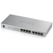 Zyxel GS1008HP Switch 8 x 10-100-1000 PoE+ Desktop o Montaggio a Parete 60W