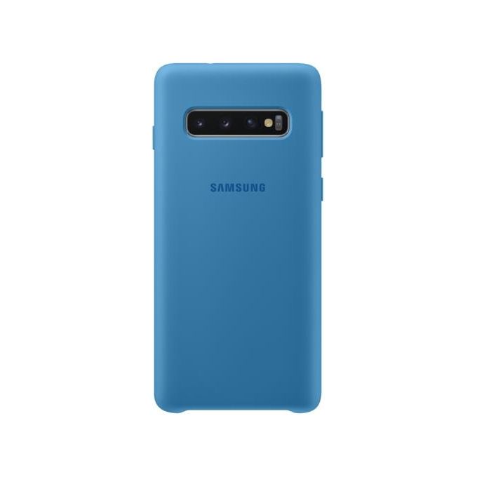Samsung Silicone Cover blue Galaxy s10