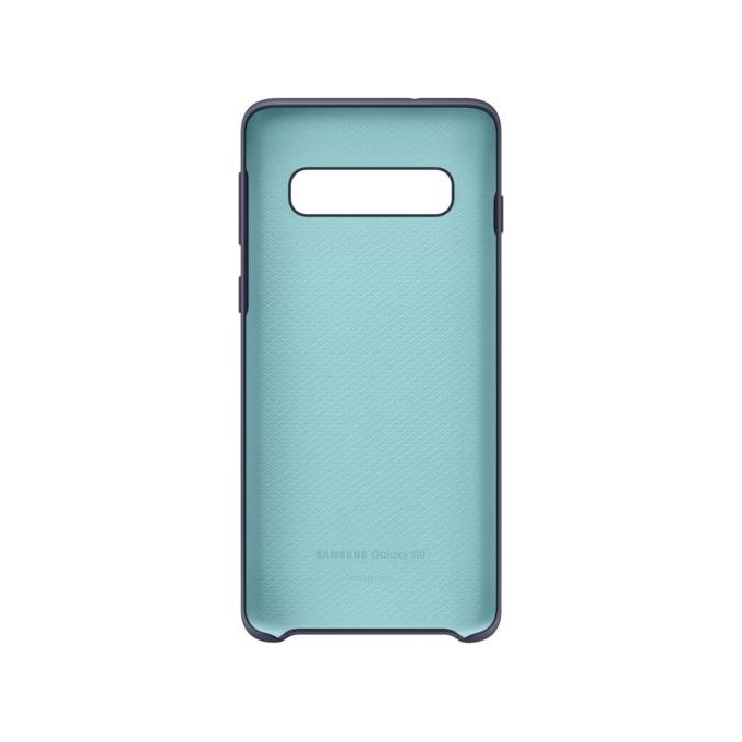 Samsung EF-PG973 Cover in Silicone per Galaxy S10 Blu Marino
