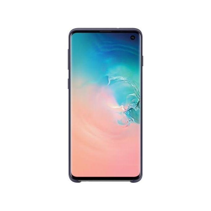 Samsung EF-PG973 Cover in Silicone per Galaxy S10 Blu Marino