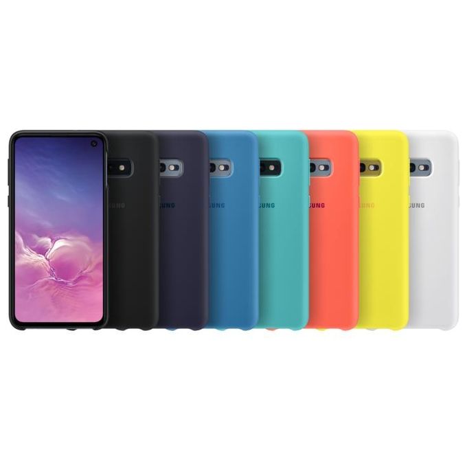 Samsung Silicone Cover blue Galaxy s10 e