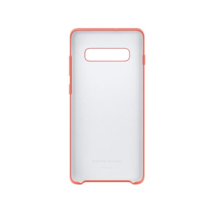 Samsung Cover in Silicone per Galaxy S10+ Berry Pink