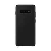 Samsung Leather Cover per Galaxy S10+ Nero