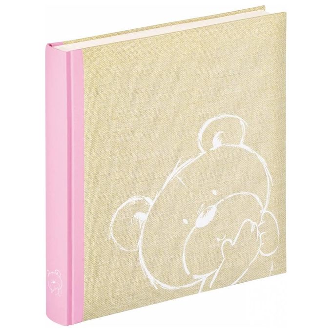 Walther UK151R Album Fotografico Dreamtime Rosa 28x30.5cm 50 Pagine Baby Libro