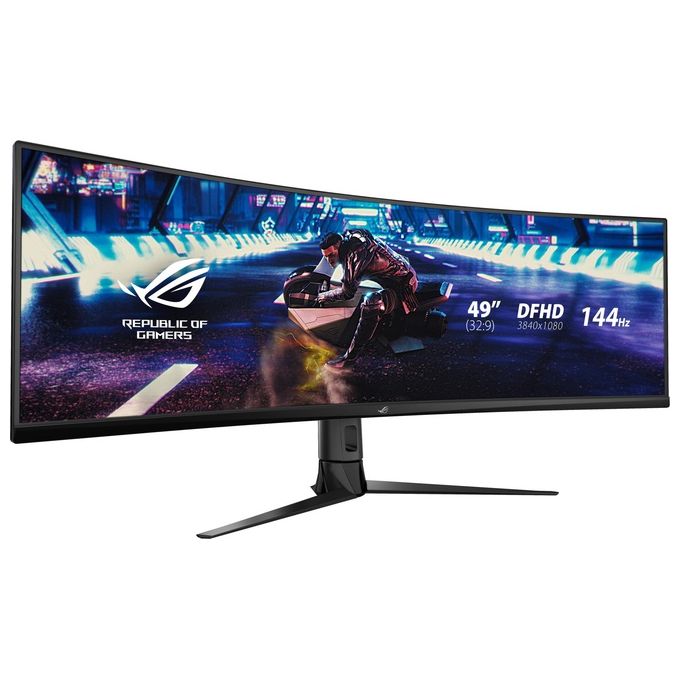 ASUS Monitor Curvo Gaming 49'' LED VA ROG Strix XG49VQ 3840 x 1080 DFHD Tempo di Risposta 4 ms Frequenza di aggiornamento di 144 (Hz)