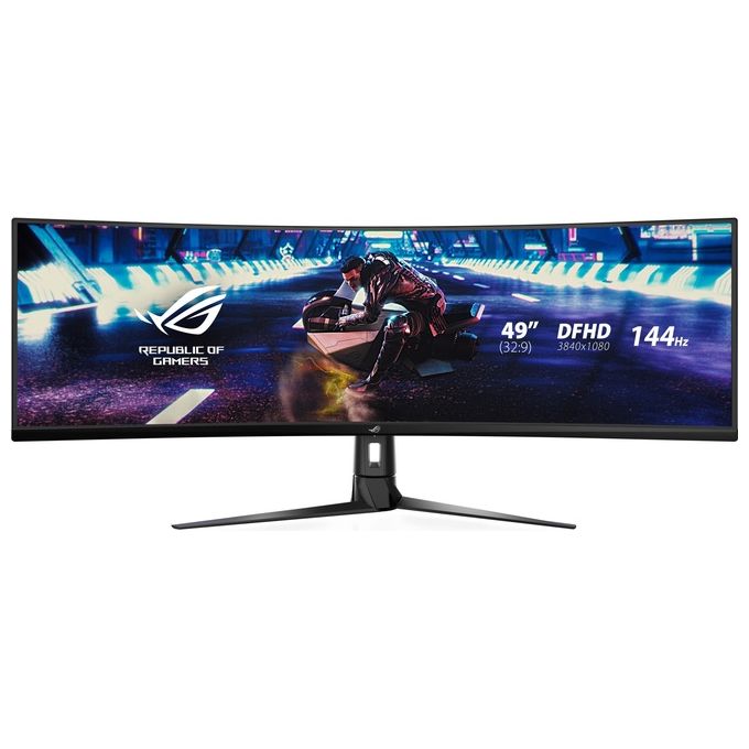 ASUS Monitor Curvo Gaming 49'' LED VA ROG Strix XG49VQ 3840 x 1080 DFHD Tempo di Risposta 4 ms Frequenza di aggiornamento di 144 (Hz)