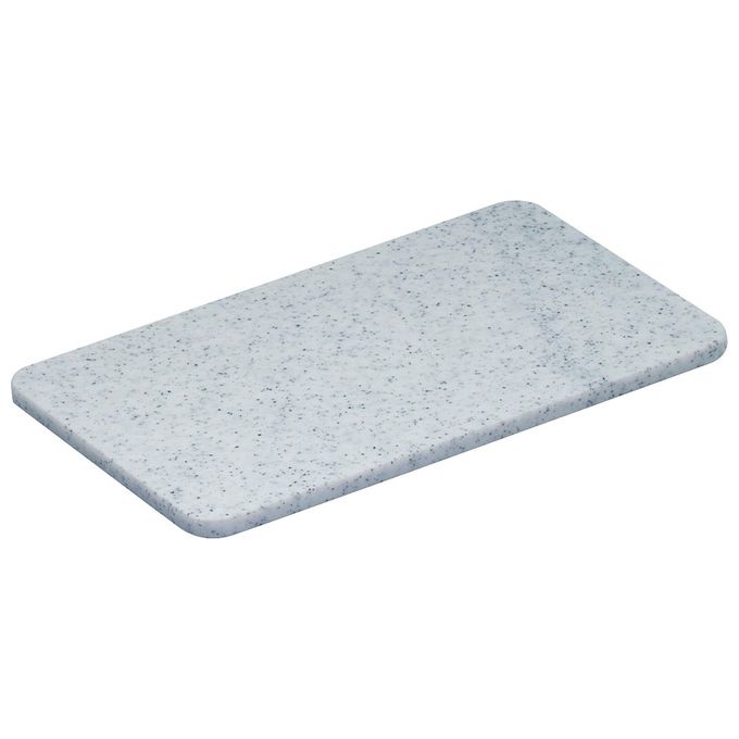 Zassenhaus Tagliere da Colazione Light Grey 25x16x0.9cm