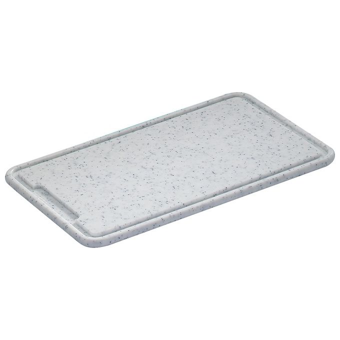 Zassenhaus Tagliere in Plastica Light Grey 42x27x1.5cm