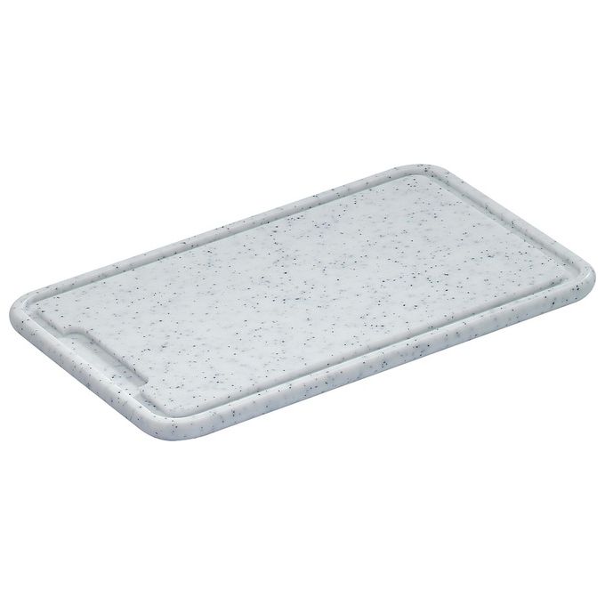 Zassenhaus Tagliere in Plastica Light Grey 36x23x1.5cm