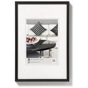 Walther Chair Cornice Portafoto DIN A4 21x297cm in Aluminio Nero