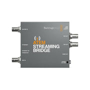 Blackmagic Design SWATEMMINISBPR ATEM Streaming Bridge Convertitore video attivo 1920 x 1080 Pixel 1080p 4:2:2 10 bit colore Grigio