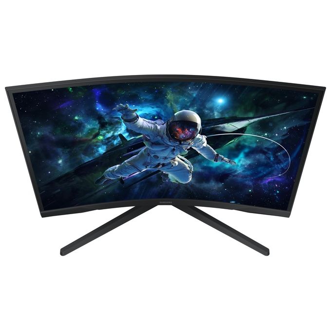 Samsung LS27CG552EUXEN Odyssey G5 Monitor Gaming Curvo 27'' QHD 2560x1440 165 Hz 1 ms AMD FreeSync HDR10 colore Nero